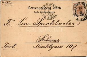 1898 (Vorläufer) Lviv, Lwów, Lemberg; Ratusz / Rathaus / town hall, market (EK)