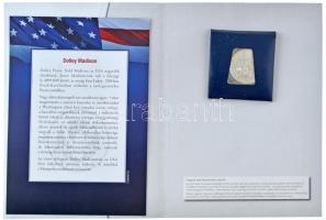 Amerikai Egyesült Államok 1999P 1$ Ag "Dolley Madison" tanúsítvánnyal T:PP USA 1999P 1 Dol...