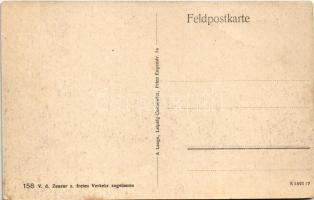 Berezhany, Brzezany, Berezsani (Galizien); Ringplatz / market square during WWI, church (EK)