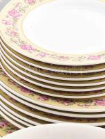 Hollóházi Apollo 26 darabos étkészlet. Jelzett, kis kopással