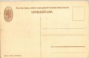 23. számú csataképes kártya. Harc a keleti Beszkidekbe betört orosz seregekkel. Katonáink zsákmányul...