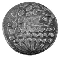 Keleti Kelták / i. e. ~175-125. Tetradrachma Ag, Zopfreiter-típus ezüst replikája! (10,19g/23mm) T:A...