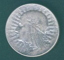 Lengyelország 1933. 5Zl Ag "Jadwiga" T:3
