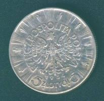 Lengyelország 1934. 5Zl Ag "Jozef Pilsudski" T:2-/3+