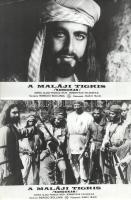 Kabir Bedi filmszínész és mások ,,A maláji tigris - Sandokan" című filmben, 17 db vintage produ...