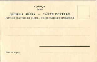 Königin Draga Masin - litho