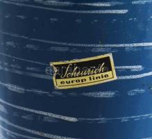 Scheurich kék színezésű váza, jelzett, kis kopással, m: 28,5 cm