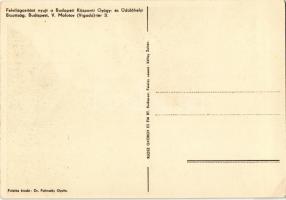 Budapest forrásvizei gyógyítanak. Klösz György és fia rt. kiadása / Hungarian touristic advertisemen...