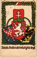 Znak Ceskoslováckych Legii / A csehszlovák légiók címere  / Coat of arms of the Czechoslovak legions (EK)