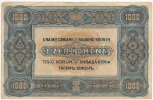 1920. 1000K "Orell Füssli Zürich" nyomdahely jelöléssel T:F 
Adamo K36