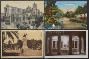 63 db RÉGI spanyol és portugál város képeslap vegyes minőségben / 63 pre-1945 Spanish and Portuguese town-view postcards in mixed quality