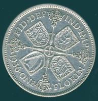 Nagy-Britannia 1936. 1Fl Ag V.György T:3