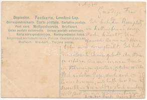 1906 Wien, Vienna, Bécs; Deutschmeistergrüsse aus dem lustigen Wien. Prater / amusement park. Montag...