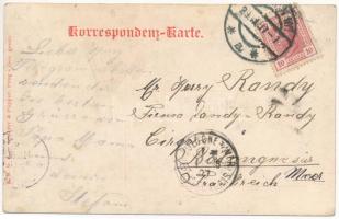1907 Wien, Vienna, Bécs; Gruss aus Wien. Rathaus, Hofburg, Burgwache-Ablösung. E.B.W.I. Lederer &amp...