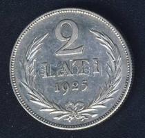 Lettország 1925. 2L Ag T:2/3