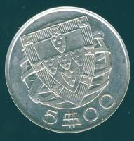 Portugália 1947. 5Esc Ag "Hajó" T:2