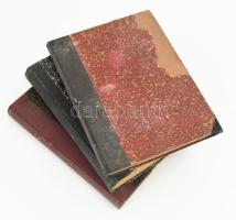 1929-1933 A Belügyi Közlöny fél évfolyamai egybekötve (3 kötet): XXXIV. (1929.) évf. 1-29. sz.; XXXV...