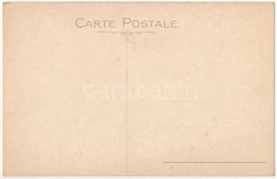 Borsalino Antica Casa fondata nel 1857 / Olasz kalap reklám a gyárral / Italian hat advertisement wi...