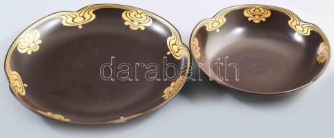 Rosenthal studio-line 2 darab kínáló. Jelzett, hibátlan, d: 19-25 cm