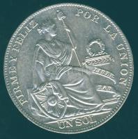 Peru 1935. 1S Ag T:2/3+