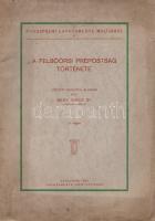 Bedy Vince: A felsőörsi prépostság története. Eredeti okiratok alapján. 15 képpel. Veszprém, 1934. Egyházmegyei könyvnyomda. 128 + [6] p. + 7 t. (6 kétoldalas). Egyetlen kiadás. A II. Béla uralkodása alatt, a XII. században alapított balaton-felvidéki, felsőörsi prépostság története, társadalomtörténeti keretbe ágyazva. A táblákon fotóanyag, illetve alaprajzok. (A veszprémi egyházmegye múltjából. 3. kötet.) Fűzve, sérült, halványan foltos kiadói borítóban. Nagyrészt felvágatlan példány.