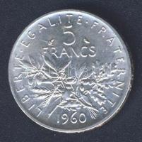 Franciaország 1960. 5Fr Ag T:2