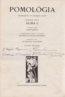 Alma I. A fajtákat leírta Horn János. A gyümölcsképeket természet után festette Kochné Klopfer Erzsé...