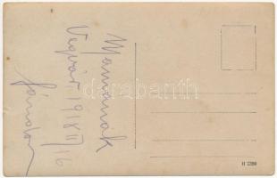 1918 Végvár, Tormac; osztrák-magyar katonák gépfegyverrel / WWI Austro-Hungarian K.u.K. military, so...