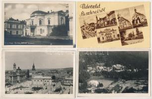 33 db RÉGI erdélyi város képeslap vegyes minőségben / 33 pre-1945 Transylvanian town-view postcards in mixed quality