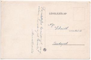 Boldog Karácsonyi Ünnepeket! Rigler József Ede kiadása / Hungarian Christmas greeting art postcard s...