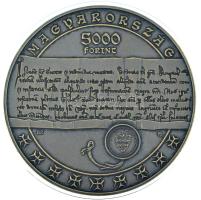 2022. 5000Ft Cu-Ni "II. András Aranybullája" T:BU