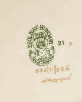 Zsolnay pillangó mintás váza. Jelzett, hibátlan, m: 34 cm