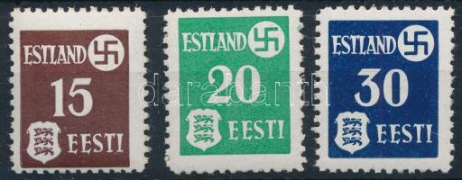 Észtország 1941 Mi 1x-3x
