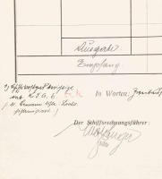 1914 S.M. Dampfer IX (ex Baron Call) osztrák magyar szállító hadihajó Az augusztus hónapban felmerül...