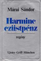 Márai Sándor: Harminc ezüstpénz. Regény. (Első kiadás.) München, 1983. Újváry ,,Griff" Verlag (Kerekes János ny., München). 164 + [4] p. Első kiadás. Részlet a Jézus-Júdás-regény előszavából: ,,A könyvet emberöltő előtt egy budapesti szükséglakásban kezdtem írni. A kézirat később elkísért külföldre. Többször áthajózott az óceánon. Mindig a hajóládában maradt, mert felidézte a förtelmes éveket, amikor az árulás úgy terjengett, mint egy járvány, ami ellen nincs védőoltás. Most végre úgy tetszett, ideje tisztába írni a sárgult oldalakat. [...] A második világháborút követő években ,,a testvér testvért/apát elad" napihír volt az újságokban. Az írástudó, aki elárulja a szellem szabadságát, beáll bértollnoknak a párthoz, mert így szeretné pótolni, ami tehetségéből és jelleméből hiányzik. És képmutató fejcsóválással vágja zsebre a dédelgetés hulladékait, kézdörzsölgetve fogadja el a privilégiumokat. A pap, aki elárulja a vallást, amikor tűri, hogy megzsarolják vagy megvásárolják. A forradalmár, aki elárulja mindazt, ami a forradalomban jogos követelés volt, mert ezen az áron kap szerepet és baksist. Az áruló mindig nyájas. Így reméli narkotizálni a kínos-mardosó tudatot, hogy csökkent értékű ember. Néha Keriothból való, néha máshonnan. Mint kétezer év előtt. Mint ma. Mint holnap, ha lesz holnap". A címoldalon ajándékozási bejegyzés. Fűzve, enyhén gyűrött kiadói védőborítóban. Jó példány.