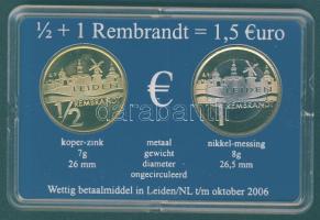 Hollandia 2006. 1/2 + 1Rembrandt "400 éves született" szettben T:BU
