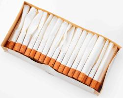 cca 1940-1950 4 db régi magyar cigaretta, pipadohány, hüvely, teljes dobozok