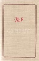 Márai Sándor:
Vendégjáték Bolzanoban. Regény. Tizenharmadik ezer.
(Budapest, 1943). Révai Irodalmi...