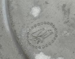 cca 1950 Waffen SS - HIAG "Meine Ehre heißt Treue" porcelán betétes ón tálka. A Waffen SS ...