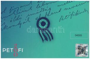 2023. 200Ft "Petőfi 200" első napi veret sorszámozott emléklapon "04305" T:UNC