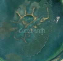 Zsolnay - Gorka Géza (1894-1971): halas hamutál. Mázas kerámia , jelzett, hibátlan d: 12 cm