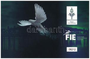 2019. 50Ft Cu-Ni "Vívó-Világbajnokság" első napi veret sorszámozott emléklapon "06212...