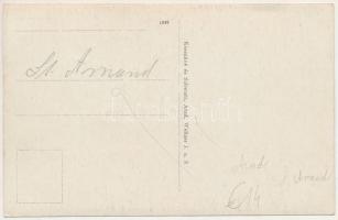 Arad, látkép, Maros-part / general view, Mures riverside. Kossakné és Schwarz photo (fl)