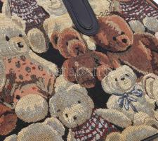 2 db maci mintás táska 40 cm ig