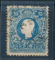 1858 15kr I. típus &quot;NAGY-KÁROLY&quot;