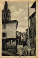 1939 Lovran, Lovrana, Laurana; Cittá vecchia / old town, street, shop (Rb)