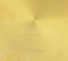 Jaeger Le Coultre Atmos asztali óra 528-68 szerkezettel 1963-ból. Aranyozott tok, üveg oldalakkal. A...