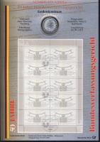 Németország 2001. 10M Ag "Katharinenkloster" + 10M Ag "50 éves az Alkotmánybíróság&qu...