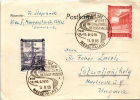 1955 Ohne 1, 2, x gewinnst du nix! Toto / lottery ticket advertisement card s: Brazda + "Wiener...