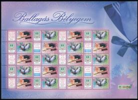 2007 Ballagás bélyegem (I.) - Matrózblúz promóciós teljes ív